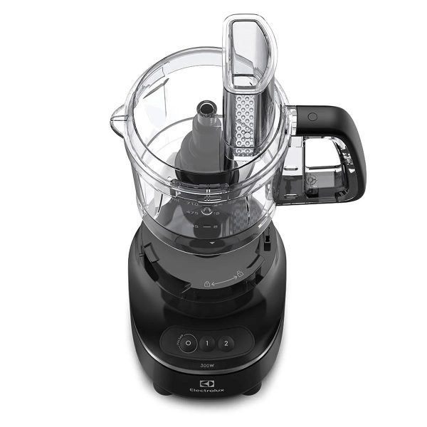 Mini procesador de alimentos 3 en 1 Electrolux Efp500 127v, color negro