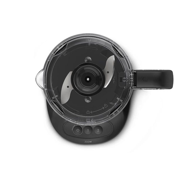 Mini procesador de alimentos 3 en 1 Electrolux Efp500 127v, color negro