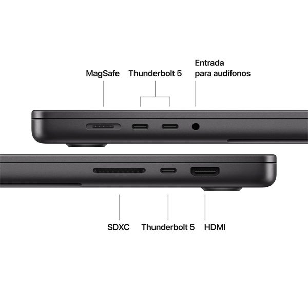 MacBook Pro 16" Apple M5 Pro CPU 18Core GPU 20Core, 1TB SSD, 48GB Ram Space Black MGEC4LE-A