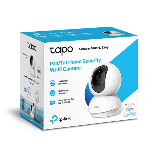 Camara Wi-Fi de seguridad Tapo C200 para el interior del hogar Pan / Tilt